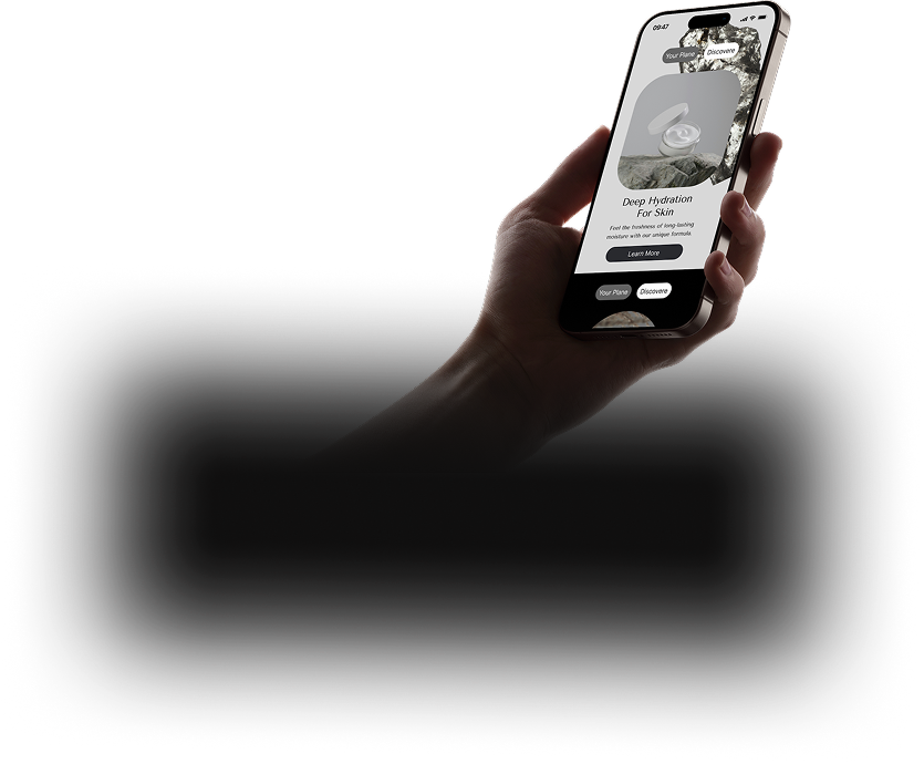 phone in hand